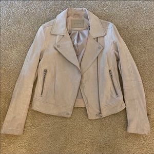 Blank NYC Suede Cream Jacket
